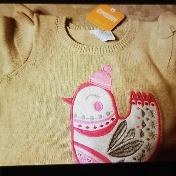 GYMBOREE WINTER STAR HEN SWEATER DRESS - Picture 8 of 8